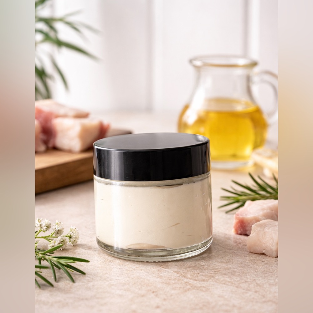 Homemade Beef Tallow Skin Cream
